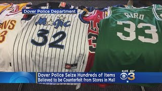 Dover Police Seize Counterfeit Merchandise From 2 Stores In The Dover Mall