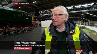 Pete Waterman Shares His Attempt At Model Railway Record On BBC Breakfast [27.04.2024]