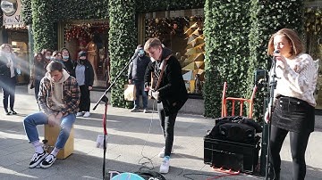 INCREDIBLE FLASH BAND | Viva La Vida - Coldplay | Allie Sherlock, J Koopman & Paul Jenko cover