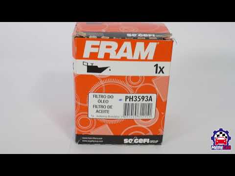 Vídeo: O que um filtro de óleo FRAM ph3600 se encaixa?