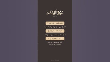 تدبر القرآن | سورة القيامة من ٣٦ الى ٤٠ | ياسر الدوسري