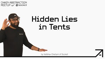Vaibhav Chellani: Hidden Lies in Tents
