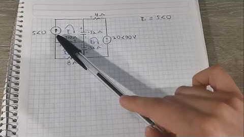 Análisis de mallas en Corriente Alterna.