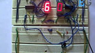 Timer Circuit using IC 4026