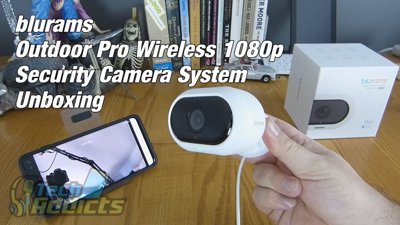 Blurams Outdoor Pro Wireless 1080p Security Camera System Unboxing Youtube