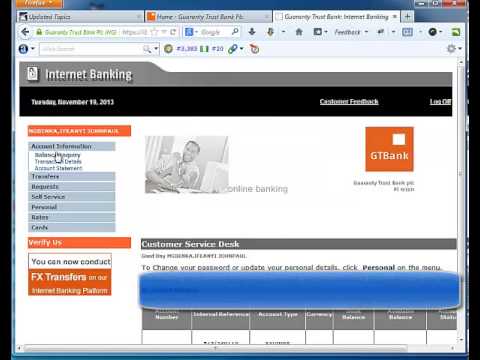 GTB Internet Banking Guide