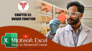 Chapter 32: UNIQUE FUNCTION | Excel Dynamic Array Function | Excel 365