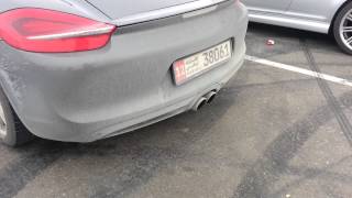 Porsche cayman s (981) stock exhaust ...