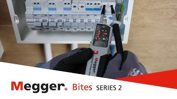 Megger Bites Series 2: TPT420 & MET1000 - Two-pole testers and single pole testing