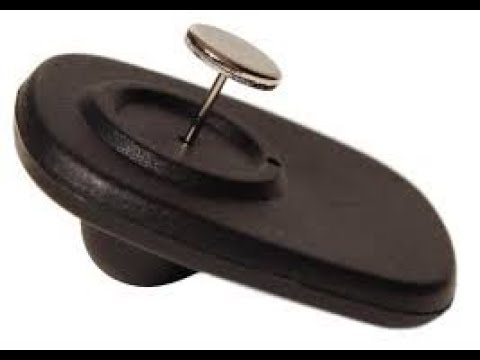 BROCHE,ALARMA DE ROPA (COMO QUITARLA) - YouTube