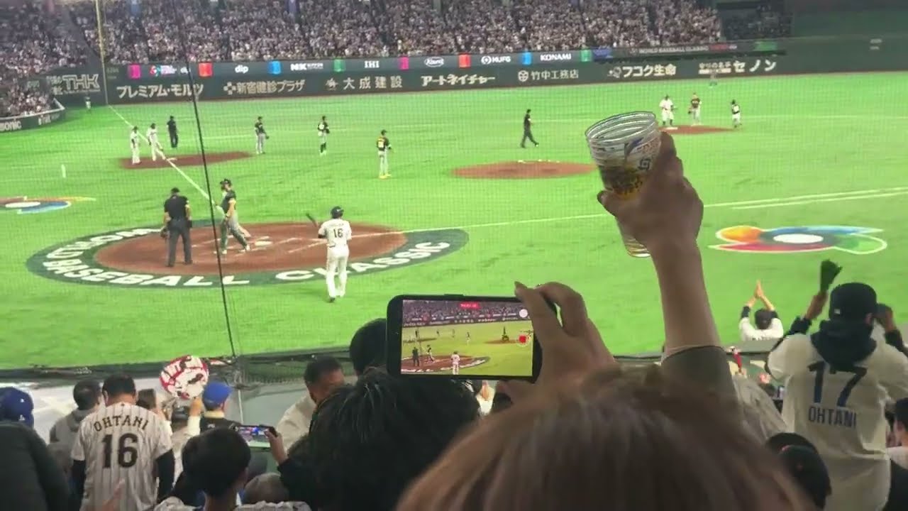 2026WBC現地より│佐藤輝明選手の貴重なタイムリーヒット！ありがとう