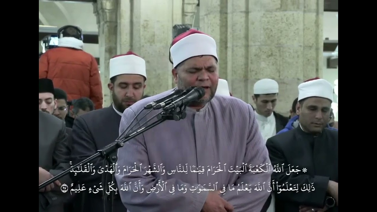 تلاوة ماتعة من سورة المائدة لفضيلة الشيخ محمد سالم عامر برواية الإمام ابن وردان عن الإمام ابي جعفر