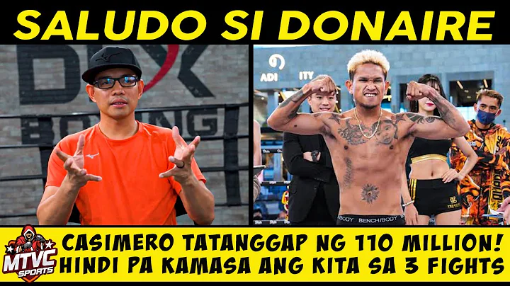 DONAIRE Saludo! Mensahe kay ALAS! | CASIMERO Yayam...