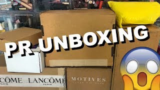 Pr Unboxing & Haul Ft Mac,PUR,Lancome,Too Faced & More!!!