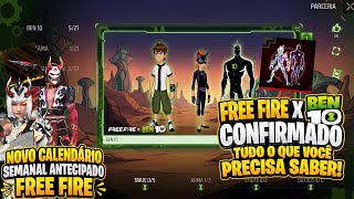 OFICIAL! FREE FIRE X BEN 10 CONFIRMADO NA NOVA ATUALIZAÇÃO OB55! TUDO O QUE VOCÊ PRECISA SABER!!