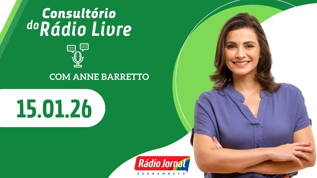 Consultório do Rádio Livre | RÁDIO JORNAL (15.01.26)