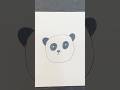 Easy Doodles ✏️ #13| panda 🐼 #doodle #drawing #panda