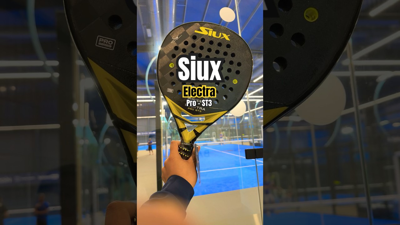 Experience unmatched power and control with the Siux Electra Padel Racket. 