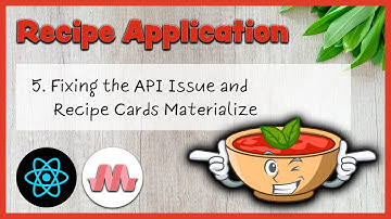 5 - Fixing the API Issue and Materialize Cards - React Tutorials - Learn React