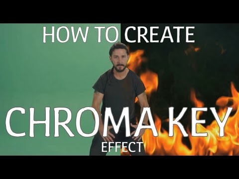 How To Make Chroma Key Green Screen Effect Youtube