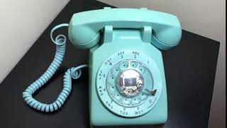 Vintage Blue Rotary Phone Ringing Demo screenshot 3