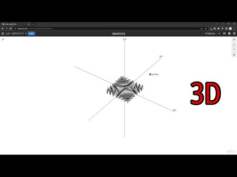 Desmosで3次元グラフを作ってみた