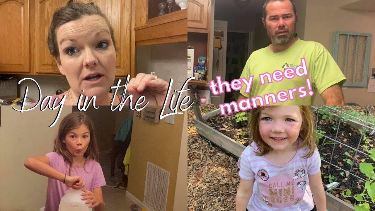 Large Family Vlog || Day in the Life || They Need Some Manners! - YouTube