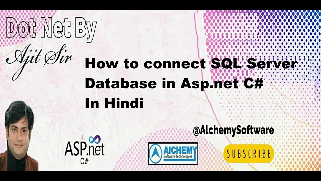 How to connect Sql server database in asp.net c# | How to Connect ASP ...