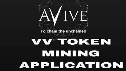 AVIVE MINING APPLICATION