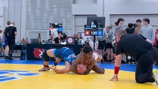 2024 SE Regionals Greco-Roman: Jakaleb Robinson-Barnes 2 (16U 175lb Blood Round)