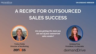 A Recipe for Outsourced Sales Success