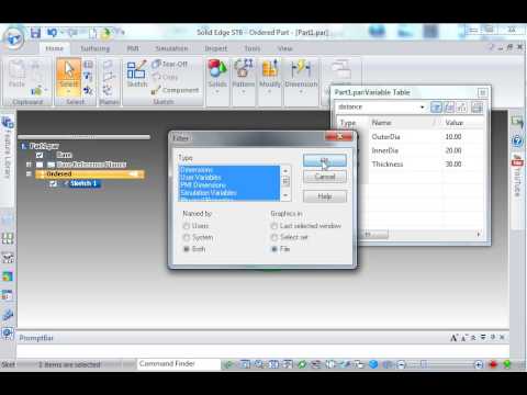 Solid Edge Video Quick Tip #009