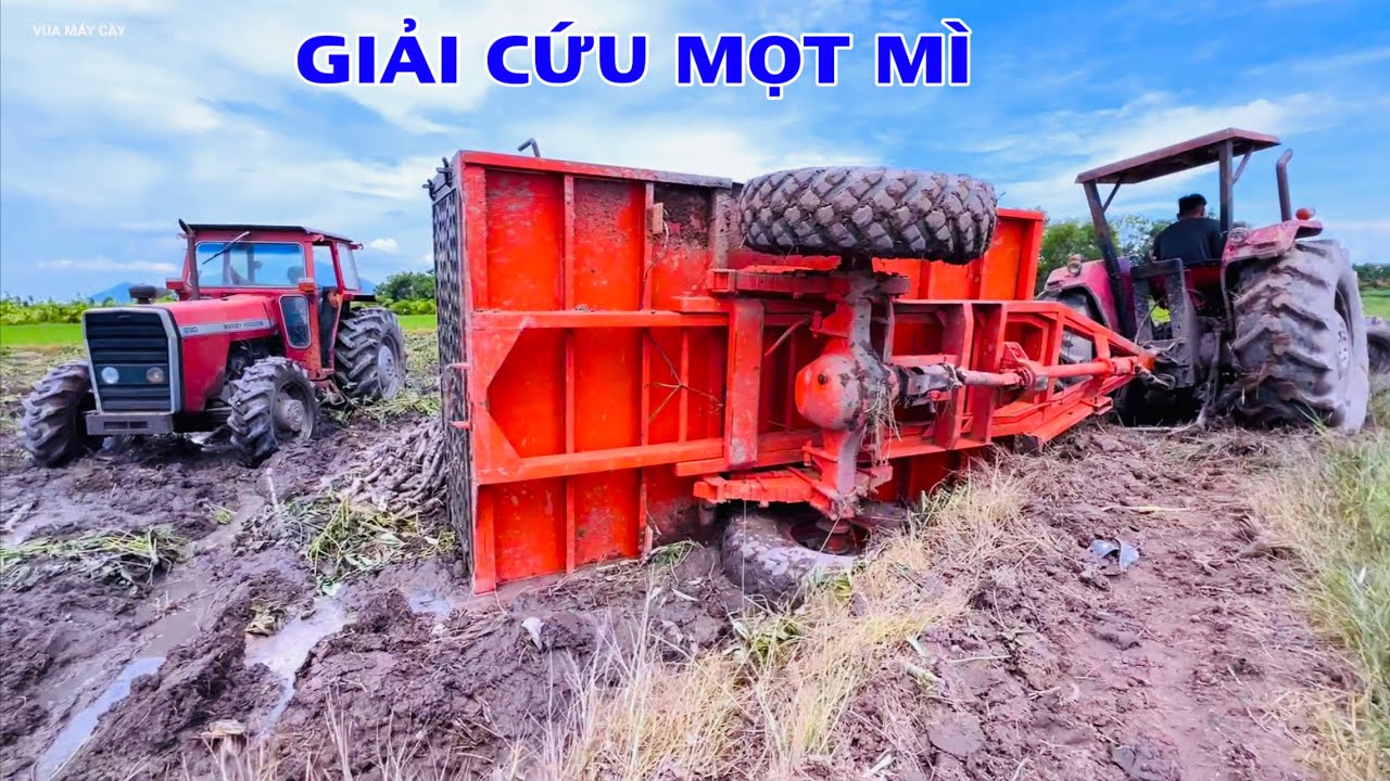 Anh em chở củ mì ở suối ông đình trà vong tân biên