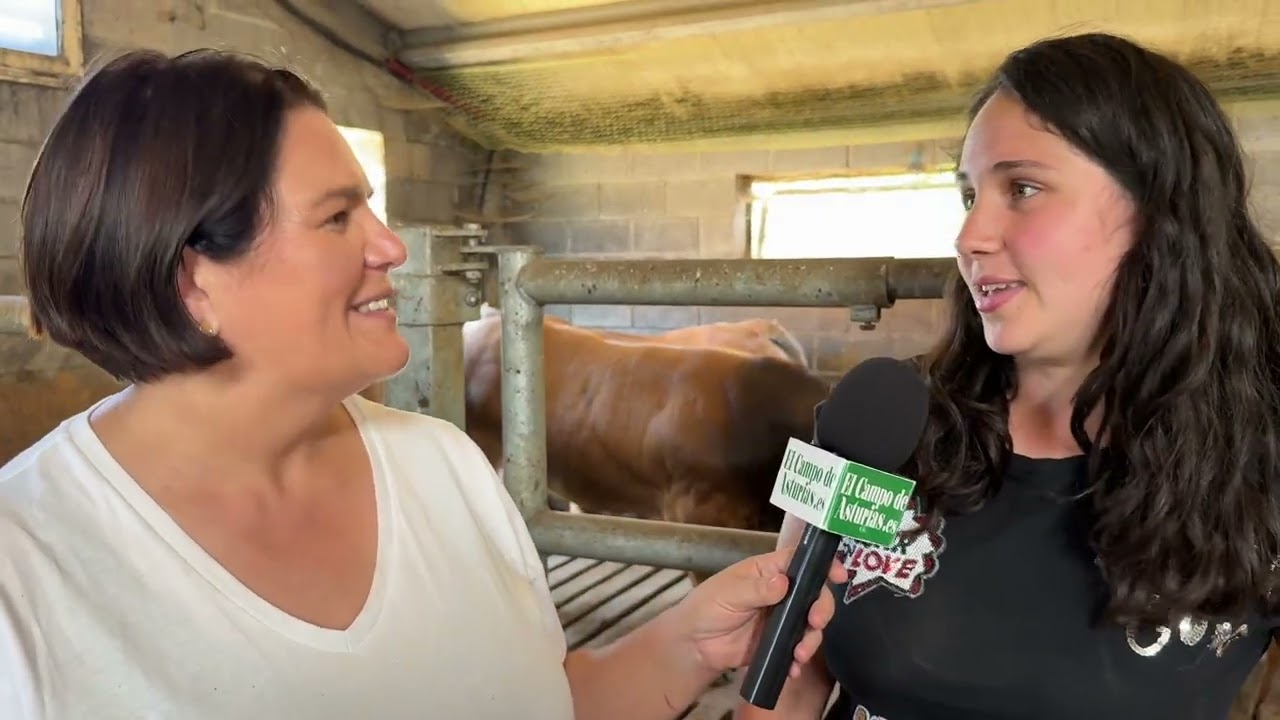 Marta Díez del Tronco de Ganadería Palacio Parrondo de Cangas del Narcea / El Campo de Asturias