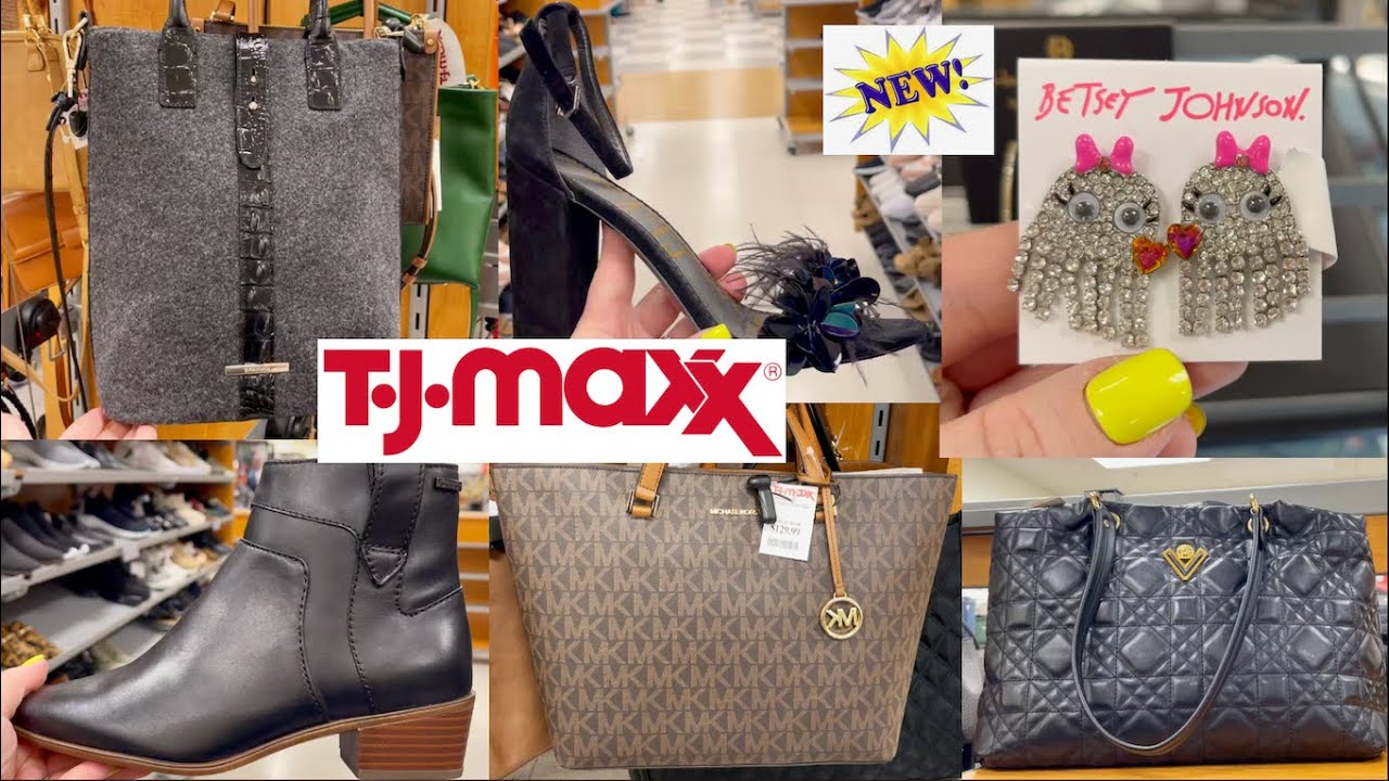 TJ MAXX SHOP WITH ME 2023  DESIGNER HANDBAGS, SHOES, JEWELRY, NEW