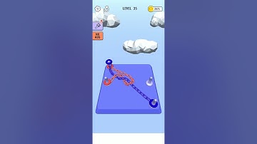 Go Knots 3D. Level 31-40. Walkthrough
