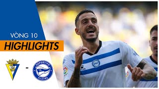 HIGHLIGHTS CADIZ - ALAVES | CÚ ĐÚP SIÊU HẠNG CỦA JOSELU | VÒNG 10 LA LIGA