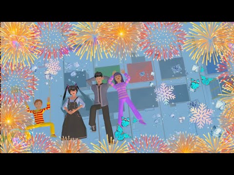 Main Parkour Laser Pink Ungu Yuk | Sakura School Simulator