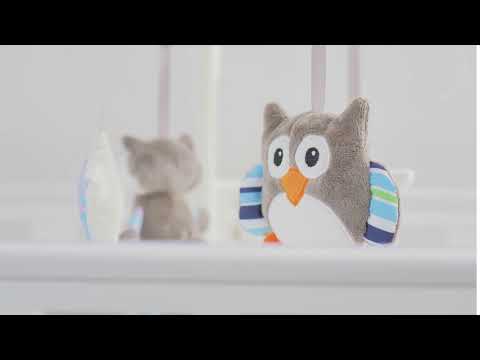 nuby little fox cot mobile