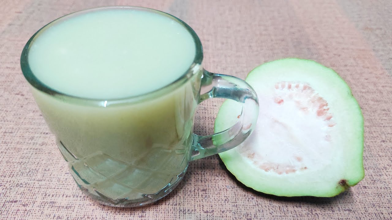 High Fiber Guava Psyllium Husk Juice for Weight Loss Guava Psyllium Husk Recipe for