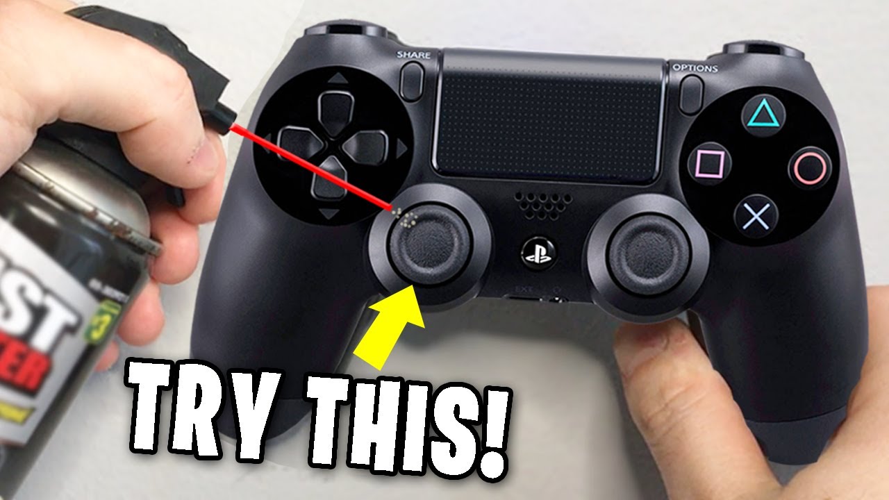 How to fix PS4 controller drift
