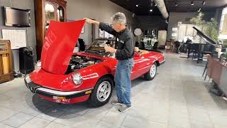 1986 Alfa Romeo Spider Veloce- walk around 
