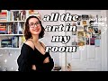 Showing You All the Art in my Room | Art Tour