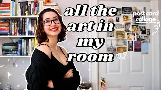 Showing You All the Art in my Room | Art Tour