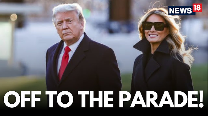 LIVE: President Trump And First Lady Melania Depart For US Army's 250th Anniversary Military Parade