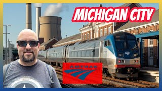 🚉 Abandoned Amtrak Station in Michigan City, Indiana | Forgotten Train Stop & Rail History