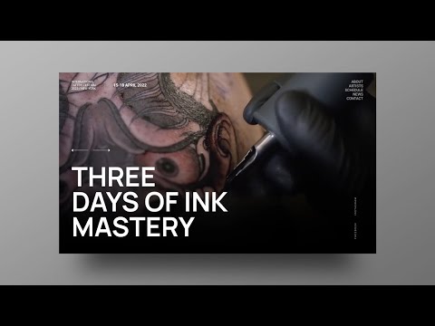 Tattoo Event Website Template For WordPress