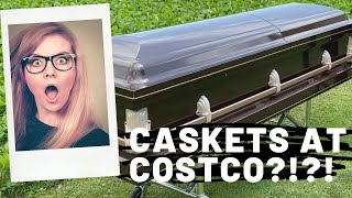 Caskets and Urns at Costco