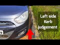 How to do left side park close to curb or wall | Reference point | எளிதான முறை