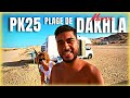 7125km avant dakhla belle plage de pk 25 maroc en camping car vanlife